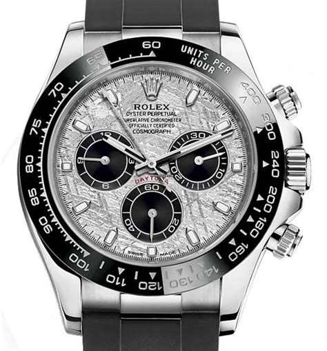 rolex daytona 18kt white gold|rolex daytona with oysterflex strap.